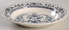 Wedgwood Mandarin Blue Rimmed