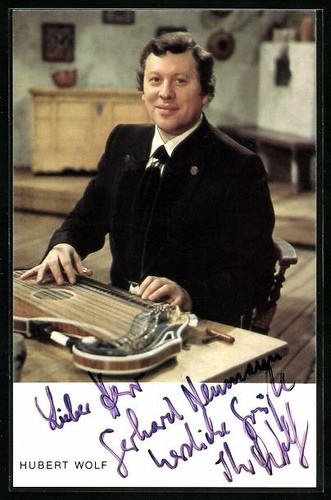 Musiker hubert wolf mit - musiker,