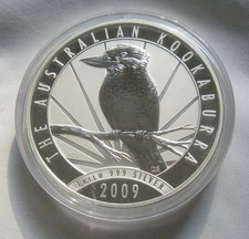 1 kg Silber Münze Kookaburra