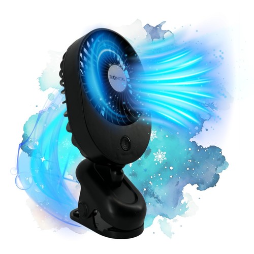 Usb ventilator mit clip klipp - ventilator,
