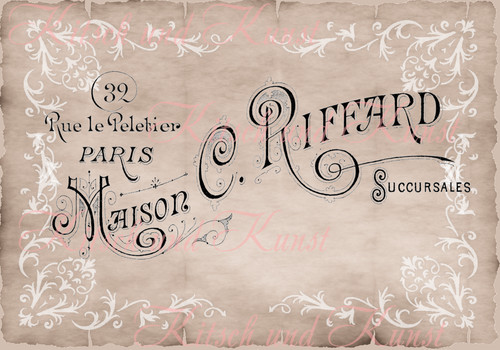 Maison riffard rahmen - maison, im