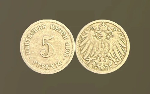 Pfennig 1895 deutsches - 5,