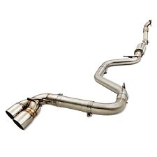 DIRENZA EDELSTAHL TURBO BACK AUSPUFFANLAGE FÜR AUDI TT MK2 8J 2.0 TFSI 06-10