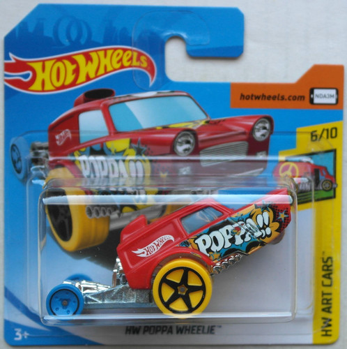 Hot wheels poppa wheelie - hot,
