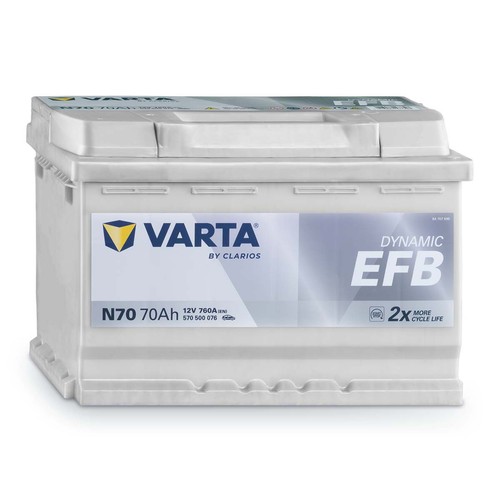 Varta n70 autobatterie 70ah - n70,