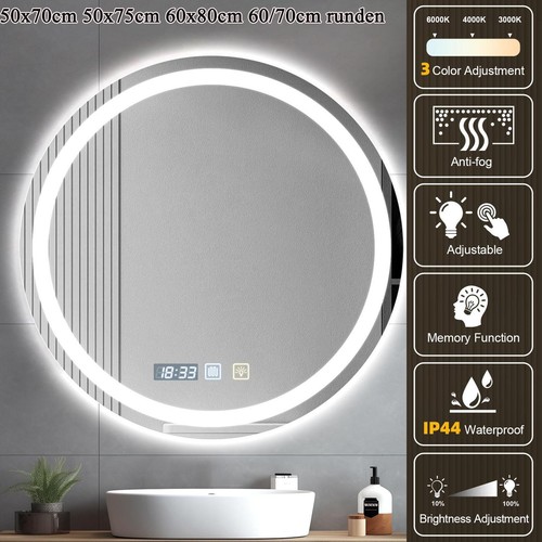 Badspiegel mit led beleuchtung - badspiegel,