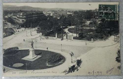 Dijon gesamtansicht des - ak,