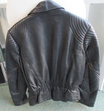 Leder jacke vintage und neue - jacke,