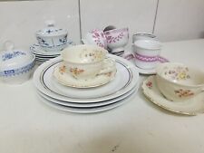 DDR Porzellan Geschirr Echt Kobalt Ilmenau Kahla Volkstedt Pastorale alt