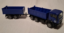 HERPA 1:87 Nr. 148009 MAN TG-A M Kipp-Hängerzug "Hochtief"