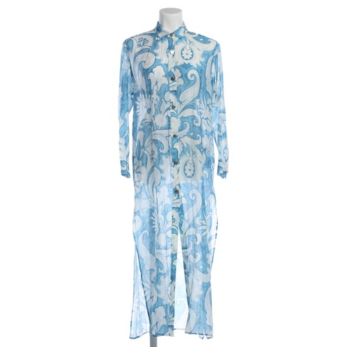 Etro kleid blau weiß neu - kleid,