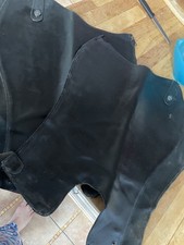 Glattleder Chaps von Loesdau, Lang