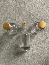 Leere Glasflaschen für 50ml – 12 Stück mit Drehverschluss