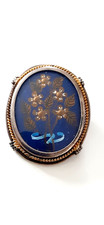 Jugendstil silber brosche - silber,