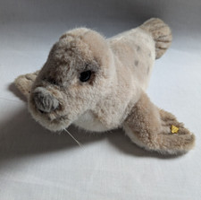 1175/20 Steiff Robbe Robby Seerobbe mit Knopf & Fahne ca.45cm