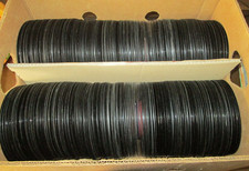 100 Singels 7" Schallplatten zum Basteln,als Deko, Partykeller Wand Hobby