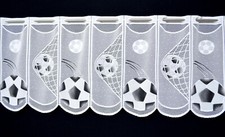 Fußball scheibengardine - fußball,
