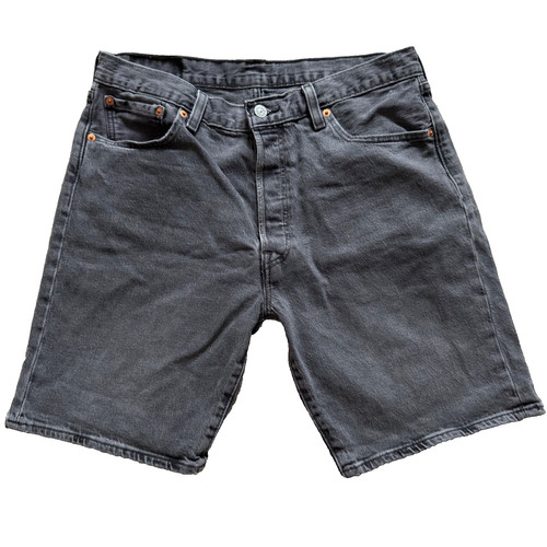 Levi 501 graue jeansshorts - graue,
