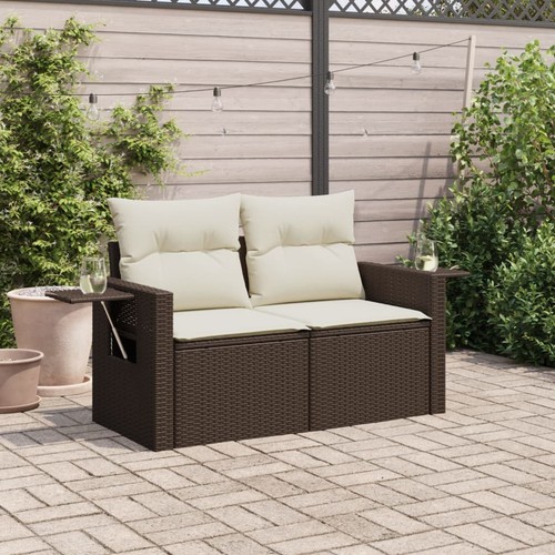 Gartensofa mit kissen - mit,