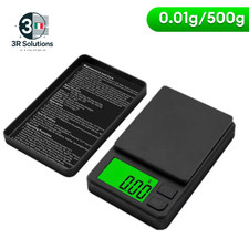 Präzisions-Taschenwaage 1000 g x 0,1 g - Digitale Grammwaage,
