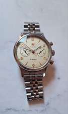 Seagull 1963 (40mm, Saphirglas) + Bänder