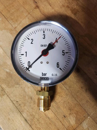 Wika manometer 111 - manometer, 111.10.100