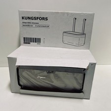 IKEA KUNGSFORS Behälter - Edelstahl - 24x12x26,5 cm groß - NEU:Sonstige