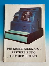 RATUS A20 DDR Registrierkasse Kasse Beschreibung und Bedienung IGV Ungarn 118 S.