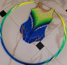 RSG Anzug für Rhythmische Sportgymnastik Gr. 134-140 ohne, mit Reifen 