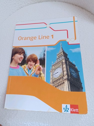 Buch englisch orange line - orange,