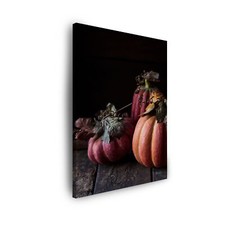 Leinwand-Bilder Küche Herbstliche Inspiration mit der Kürbis Größe: 30x40-80x120