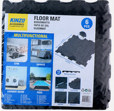 BODENMATTE Pool Gym Garage Fitness Joga Schutzmatte Unterlage erweiterbar SET