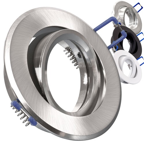 Led alu einbaustrahler gu10 - led,