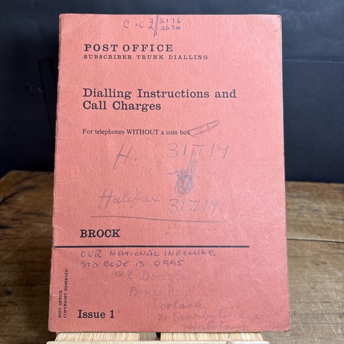 1973 postamt telefonbuch - postamt, buch