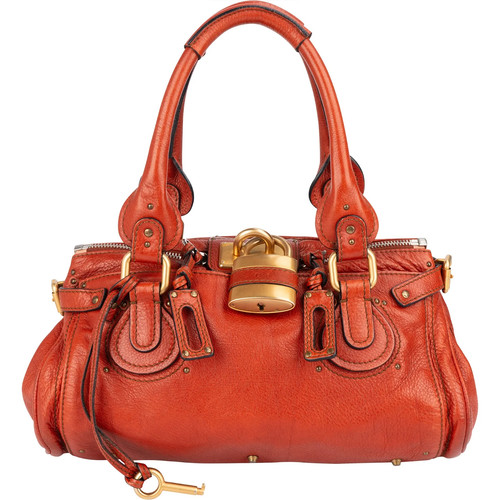 Chloé leather paddington - chloé,