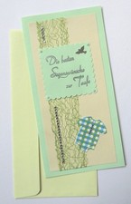 Karte zur Taufe Baby Karte