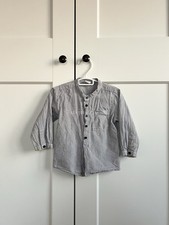 H&M Langarm Hemd Gr. 86 gestreift