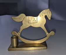 Messing Pferd Deko