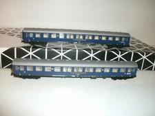 Fleischmann N   2xviera.Liegewagen "TOUROPA" 2. Klasse der DB, Topzustand (208)