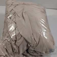 FIGOOO Stretch Sofabezug 2-Sitzer Beige, Waschbar, Rutschfest, Schonbezug, Armle