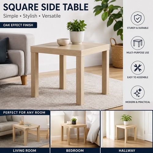 Lack holz beistelltisch - holz,