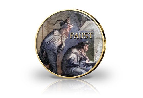 Euro mit farbapplikation und - 2,