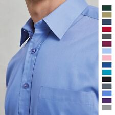 Herren Uni Kurz Arm Hemd Easy