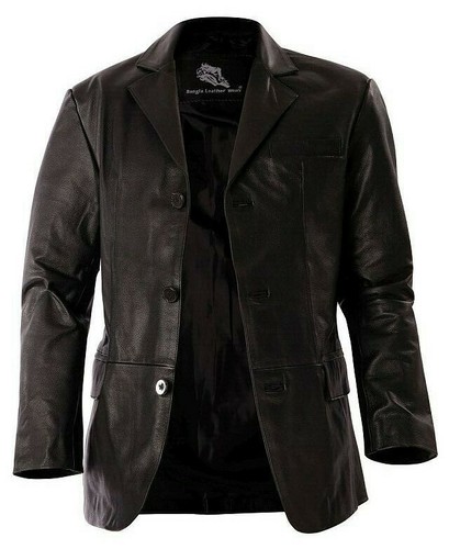 Bangla herren blazer - bangla, leder