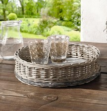 Tablettkorb rund Weiden-Korb