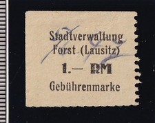 DDR-Nachkriegszeit-Gebührenma