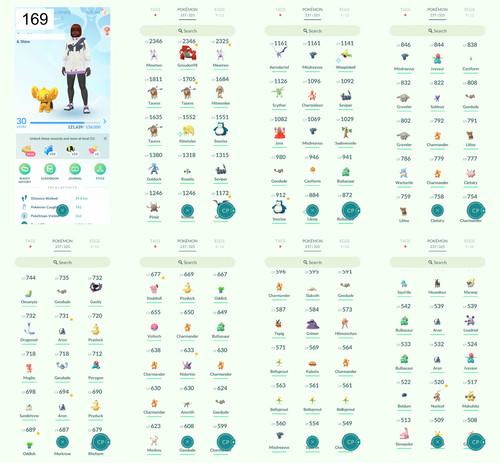Pokémon acc lvl - acc, go