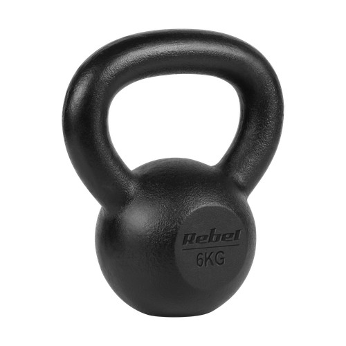 Gusseisen kettlebell kg - 6,