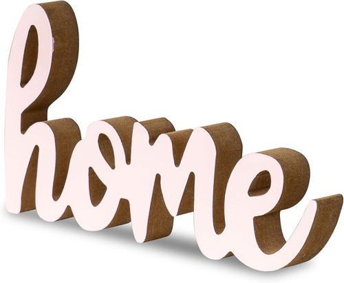 Schriftzug home l20cm pastell - home,