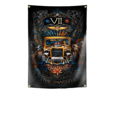 HOT ROD Flagge Fahne Banner